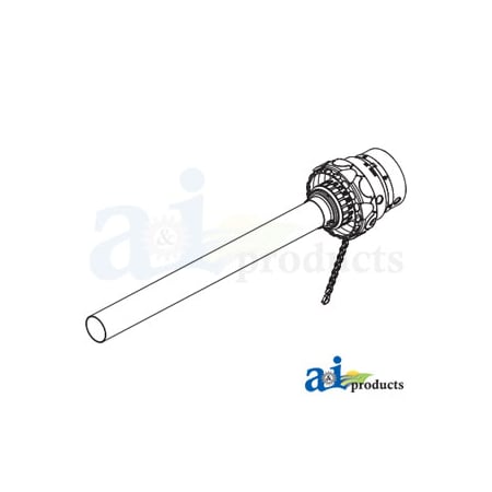 A & I Products Tractor Half Shield Kit 43.5" x10" x10" A-DSK535H